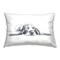 Stupell Industries Bloodhound Pup Naptime Decorative Printed Throw Pillow Design by Lindsay Kivi Fine Art, 14 x 7 x 20